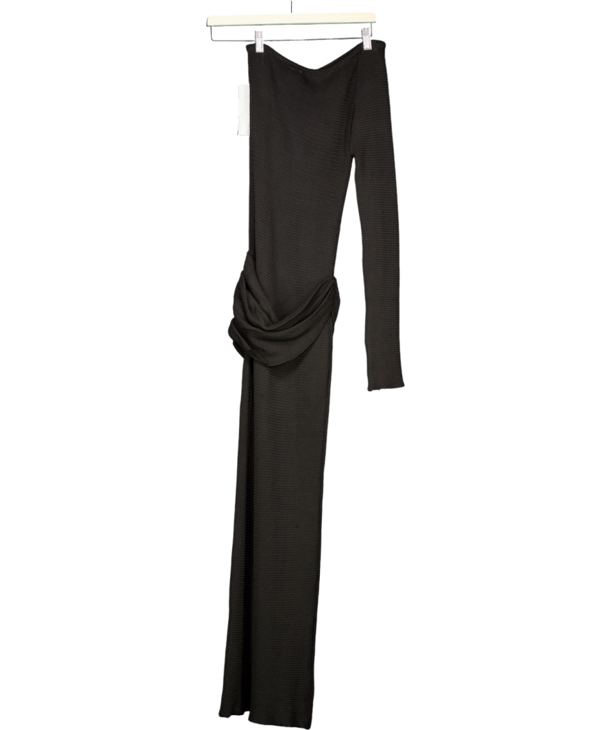 Baobab Black Maxi One Shoulder Dress UK M - Reliked