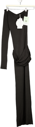 Baobab Black Maxi One Shoulder Dress UK M - Reliked