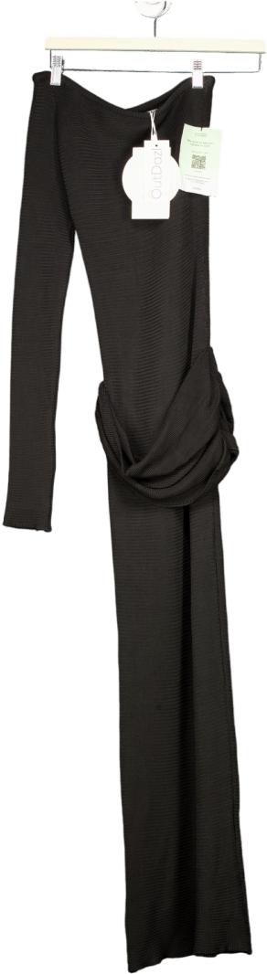 Baobab Black Maxi One Shoulder Dress UK M - Reliked