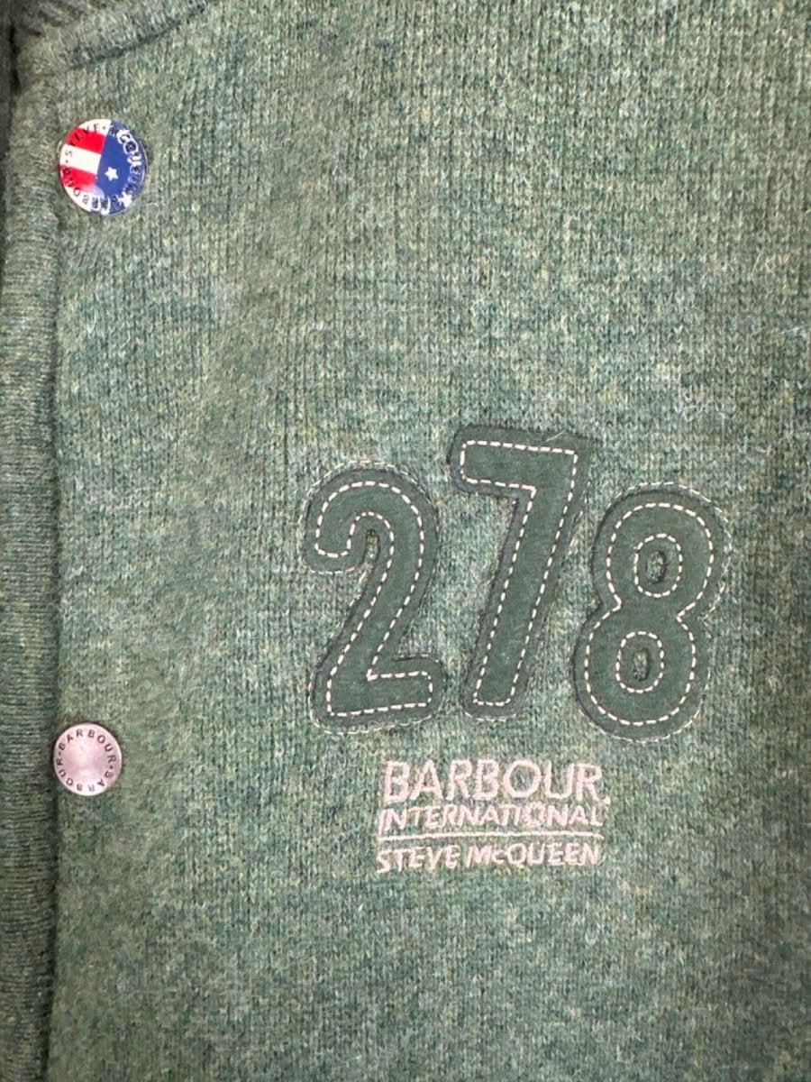 Barbour Green Varsity Style Jacket Steve McQueen Collection UK L - Reliked
