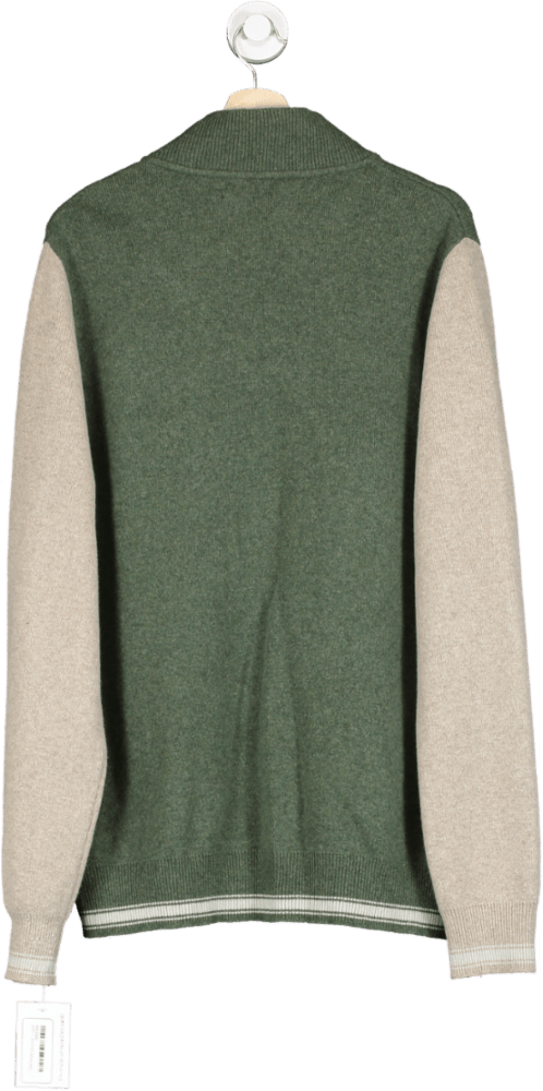 Barbour Green Varsity Style Jacket Steve McQueen Collection UK L - Reliked