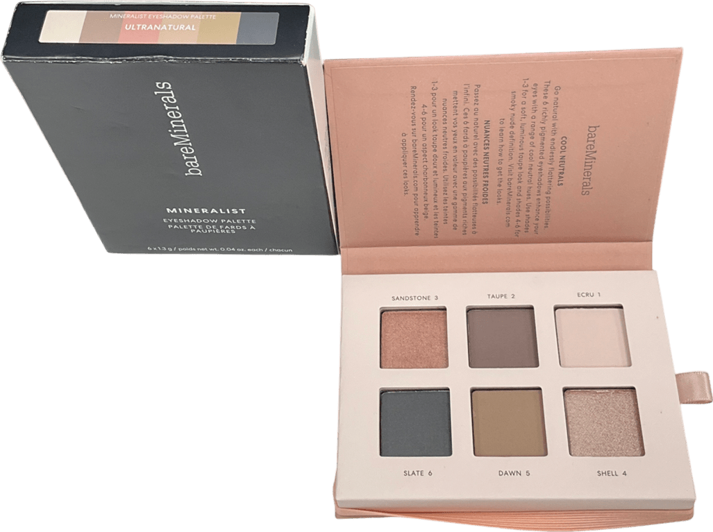 bare minerals Mineralist Eyeshadow Palette Ultranatural 6x1,3g - Reliked