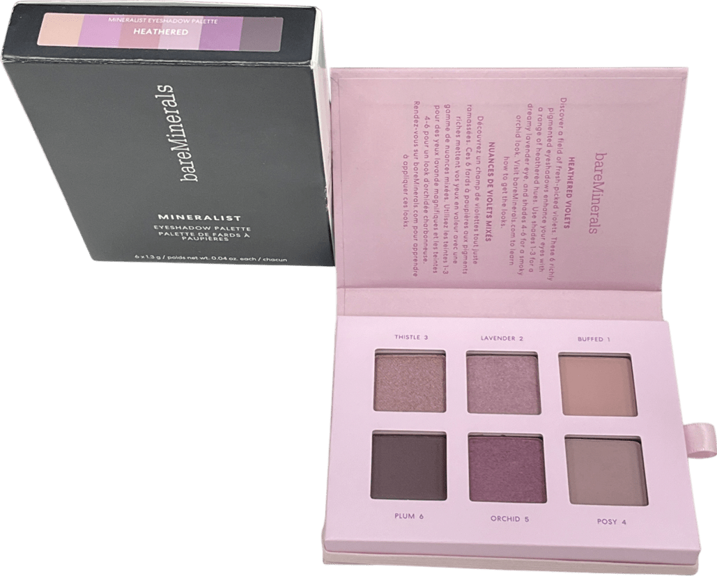 bareMinerals Mineralist Eyeshadow Palette Heathered 6x1.3g - Reliked