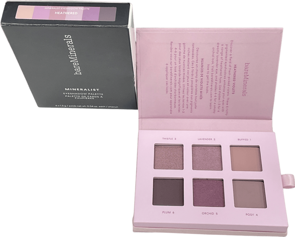 bareMinerals Mineralist Eyeshadow Palette Heathered 6x1.3g - Reliked