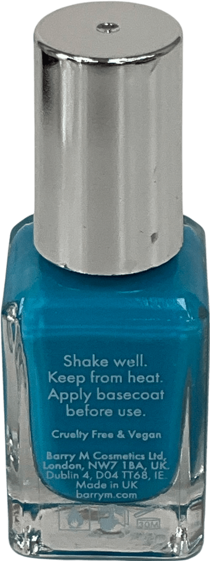 Barry M Belly Nail Polish Blue Hawaiwan 10ml - Reliked