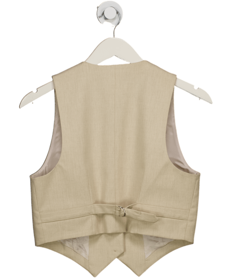 Ba&sh Beige Jessy Waistcoat UK 6 - Reliked