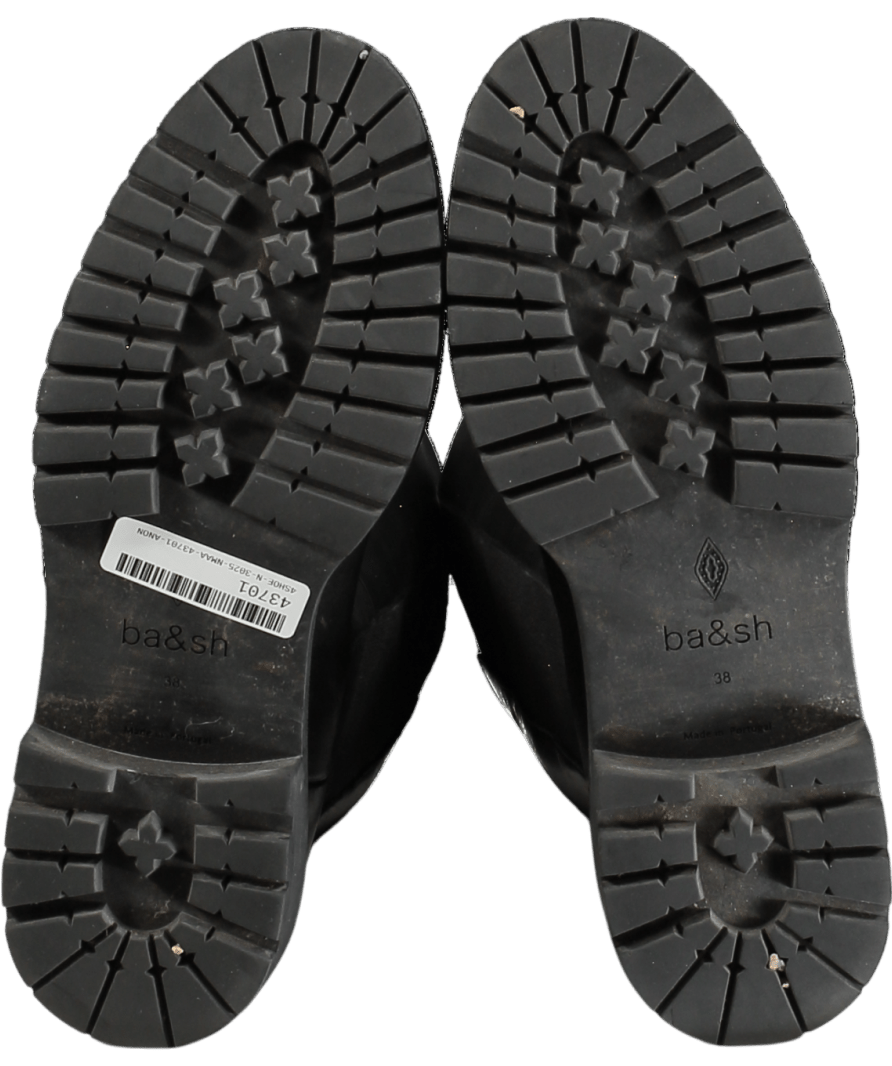 Ba&sh Black Long Chelsea Boots UK 5 EU 38 👠 - Reliked