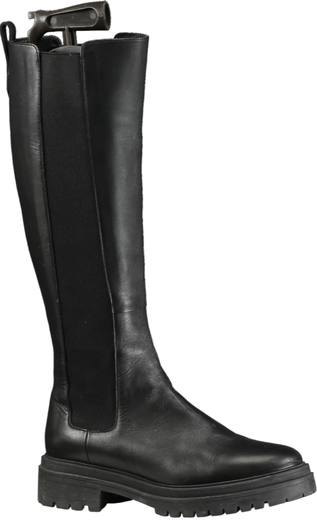 Ba&sh Black Long Chelsea Boots UK 5 EU 38 👠 - Reliked