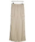 Ba&sh Cream Carly Cargo Trousers UK 8 - Reliked
