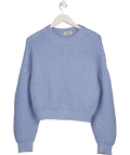 Baum Und Pferdgarten Chuden Mohair And Wool - blend Sweater In Blue UK S - Reliked