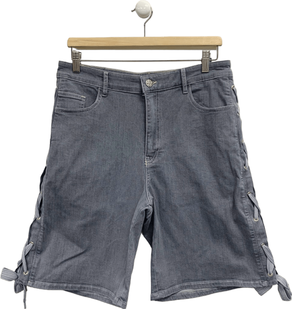 Baum und Pferdgarten Grey Organic Cotton Drawstring Shorts UK 10 - Reliked