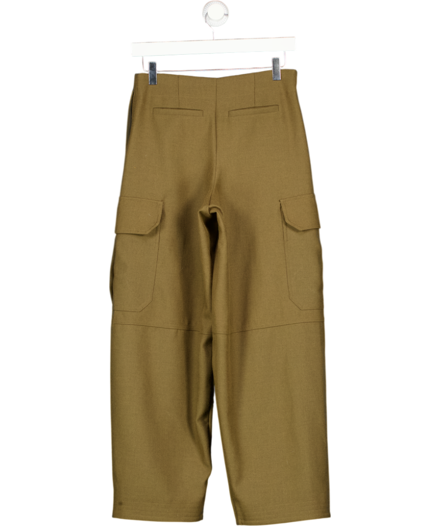 Topshop Green Tailored Cargo Trouser UK 6