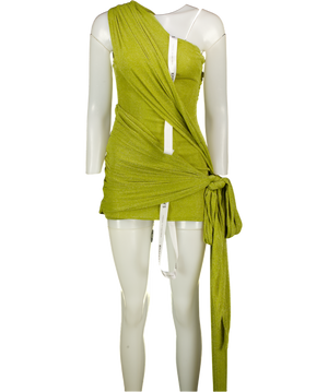 Khanum's Green Mini Dress UK XS