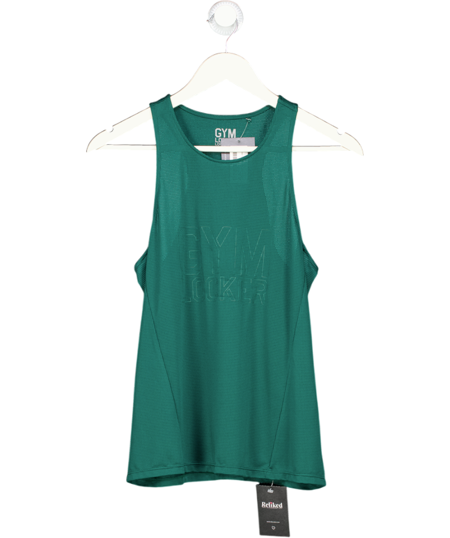 Gym Locker Green Mesh Vest UK S