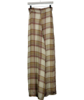 Harmur Beige Satin Flowly Maxi Skirt UK S