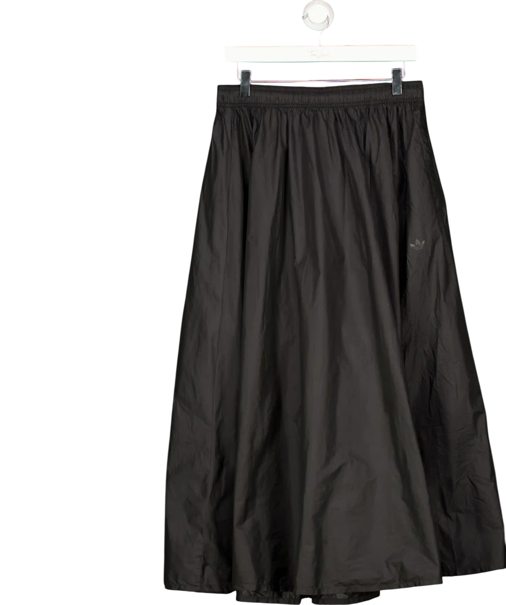 addidas Originals Premium Essentials Woven Maxi Skirt Black UK L