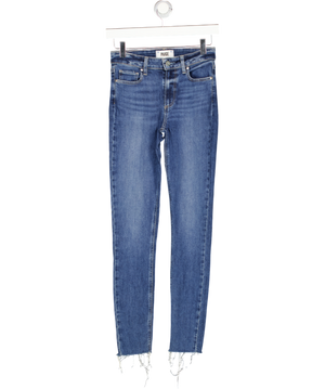 PAIGE Blue Hoxton Ankle Skinny Jeans W24