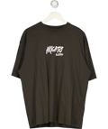 AXEL ARIGATO Green Tag Logo-print Cotton T-shirt UK XL