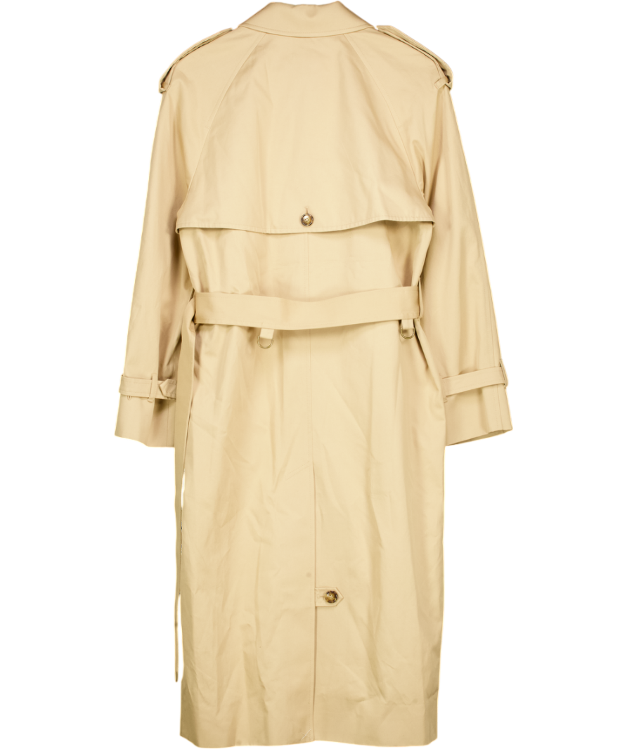 M&S Classic "The Trench" Coat - Light Caramel Beige UK 10