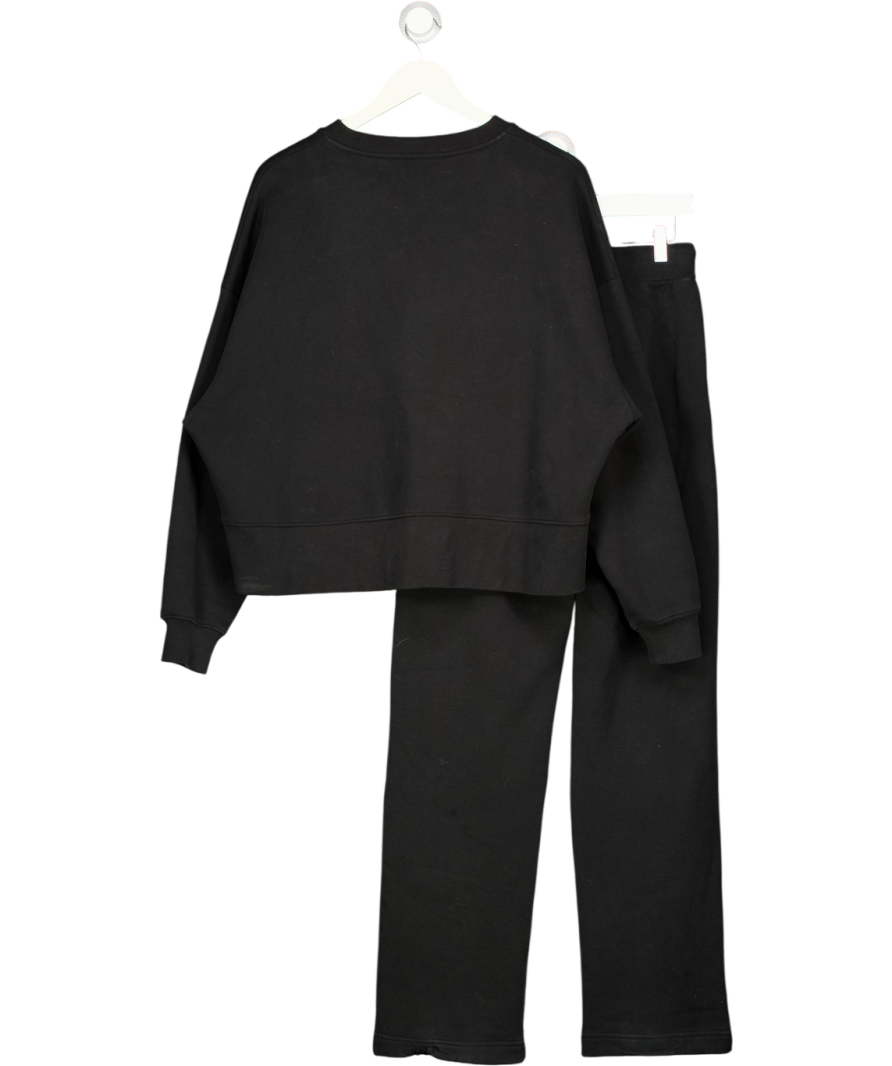 WAT. THE BRAND Core Crewneck Sweatshirt & Black Joggers UK S