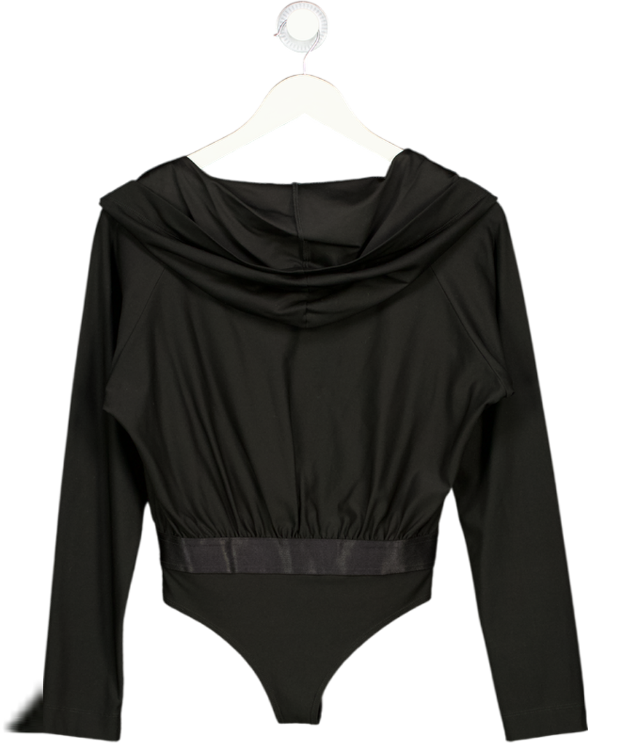 ANNA FOXY Black Allure Noir Bodysuit UK XS