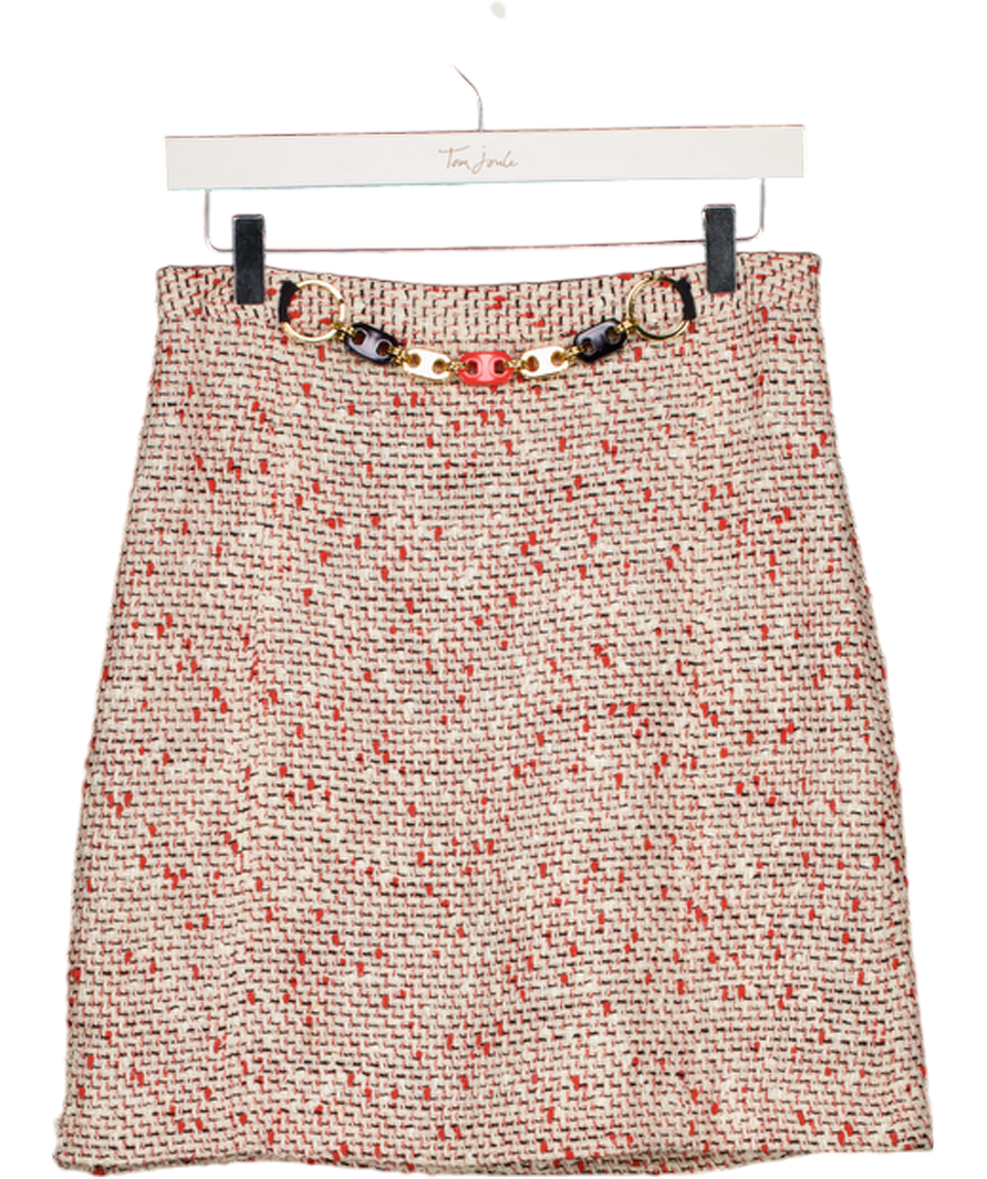 Milly White & Red & Black UK 6