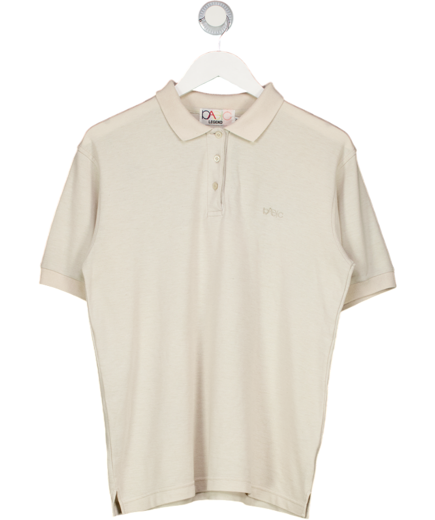 basic legend Cream Collard Shirt UK M