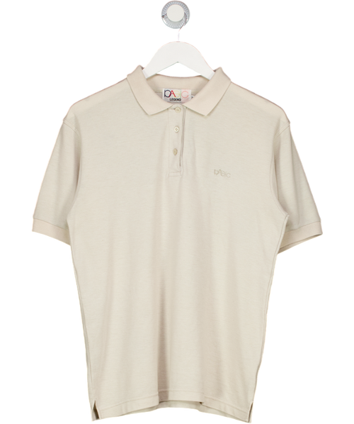 basic legend Cream Collard Shirt UK M