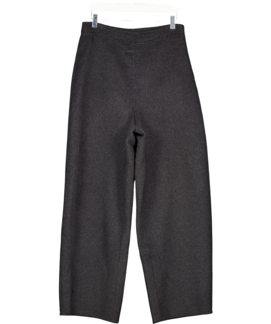 MANGO Grey Selection  Wool Balloon Trousers UK S