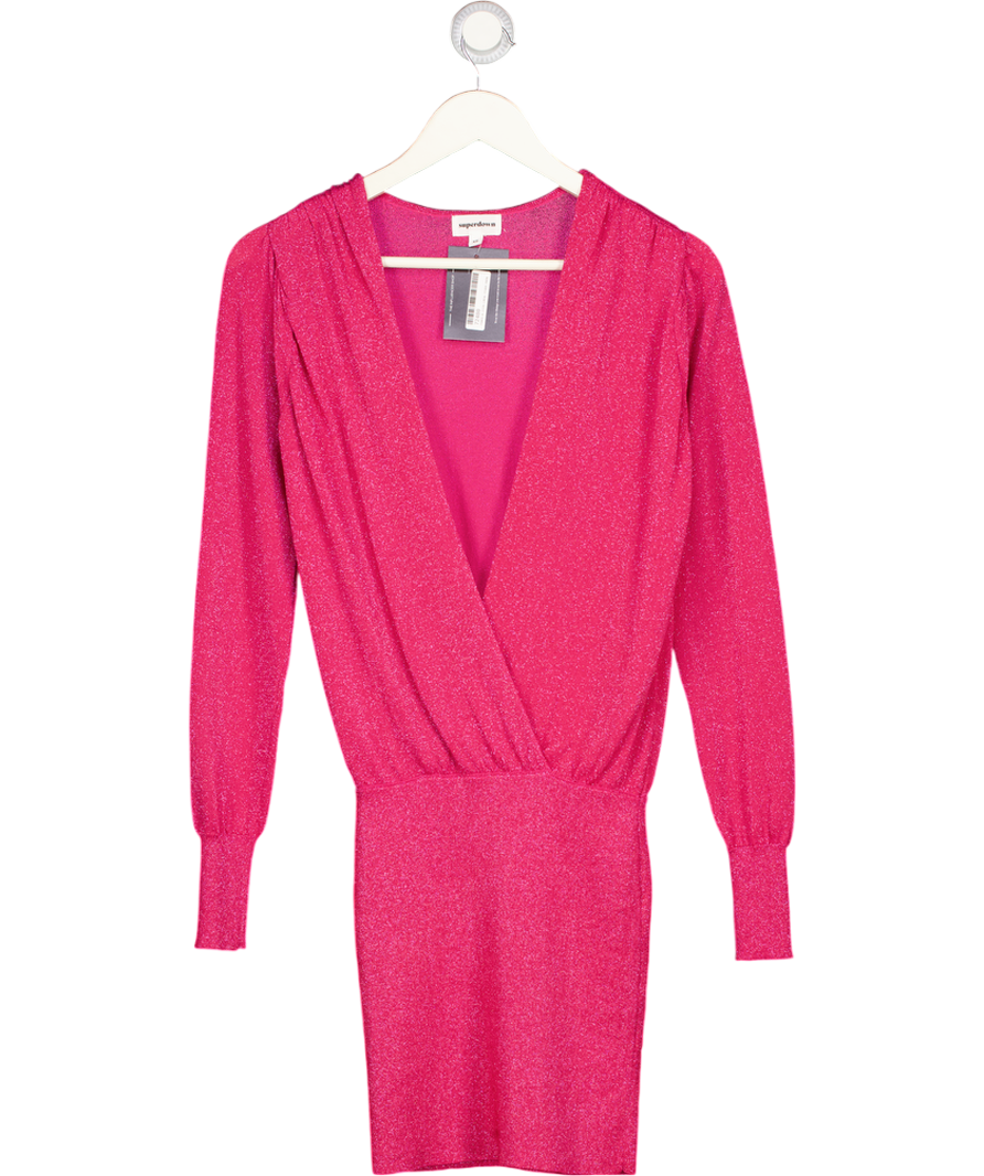 Superdown Pink Aura Mini Dress UK XS