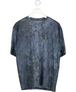 adidas Grey Climacool Training Club 24/7 Oversize Graphic Tee UK S