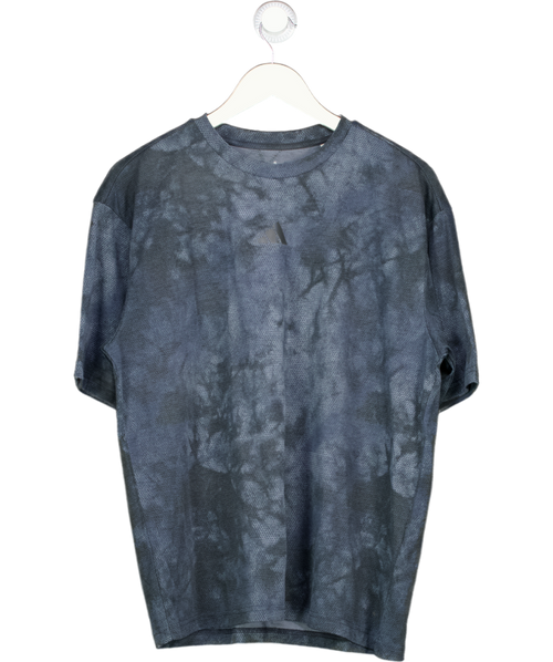 adidas Grey Climacool Training Club 24/7 Oversize Graphic Tee UK S