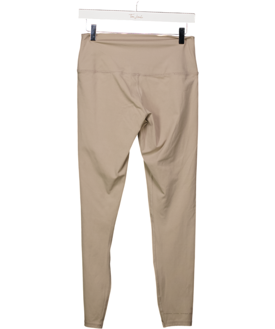 WAT. THE BRAND Beige Active Sculpt Leggings UK M