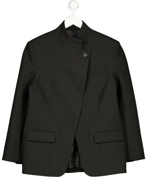 ASOS Black Oversized Twill Blazer UK S