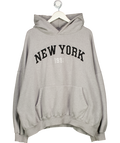NOIR Grey Hoodie UK M/L