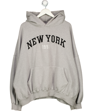 NOIR Grey Hoodie UK M/L