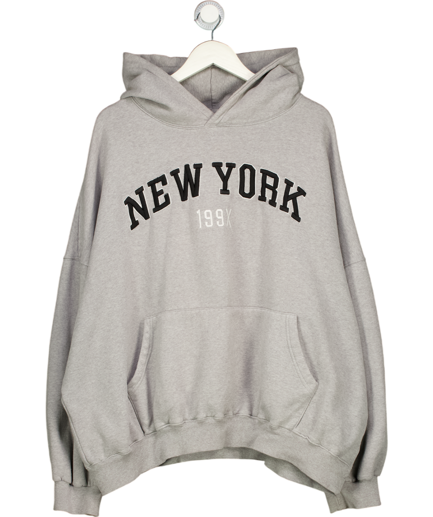 NOIR Grey Hoodie UK M/L
