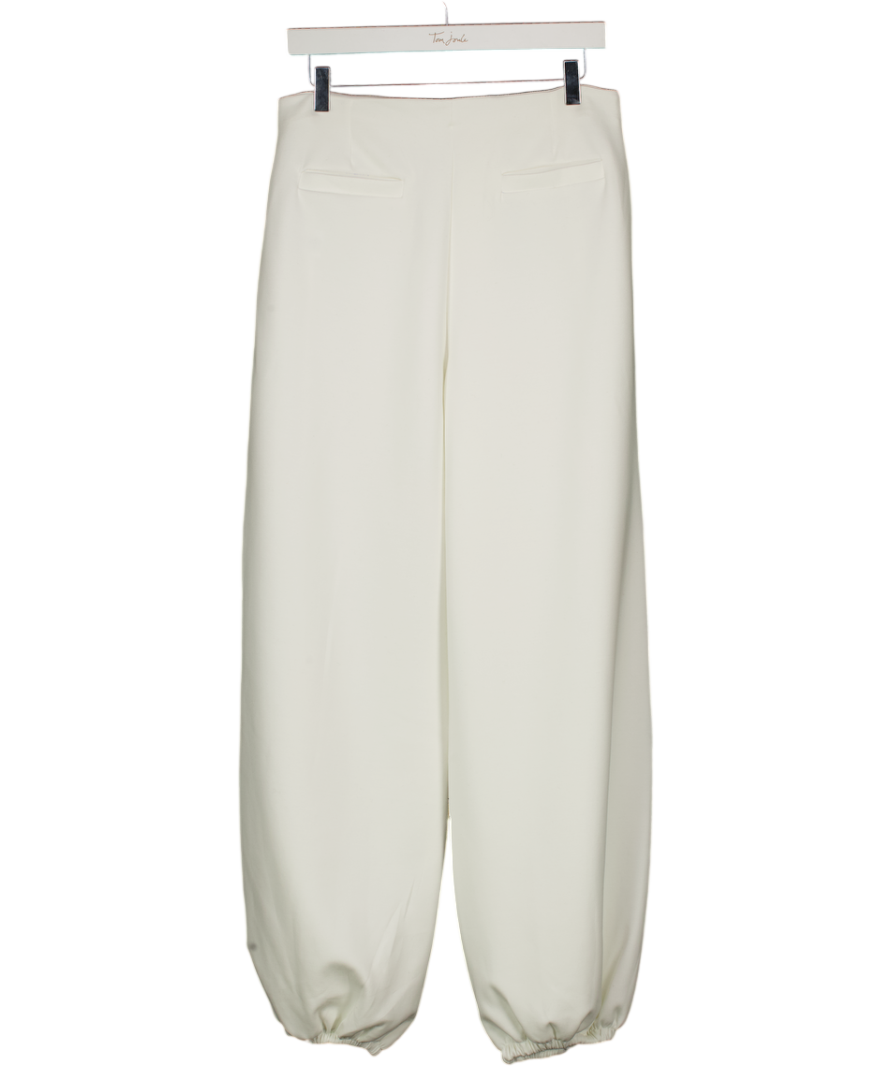 4th & Reckless Cream Balloon Leg Trousers UK S