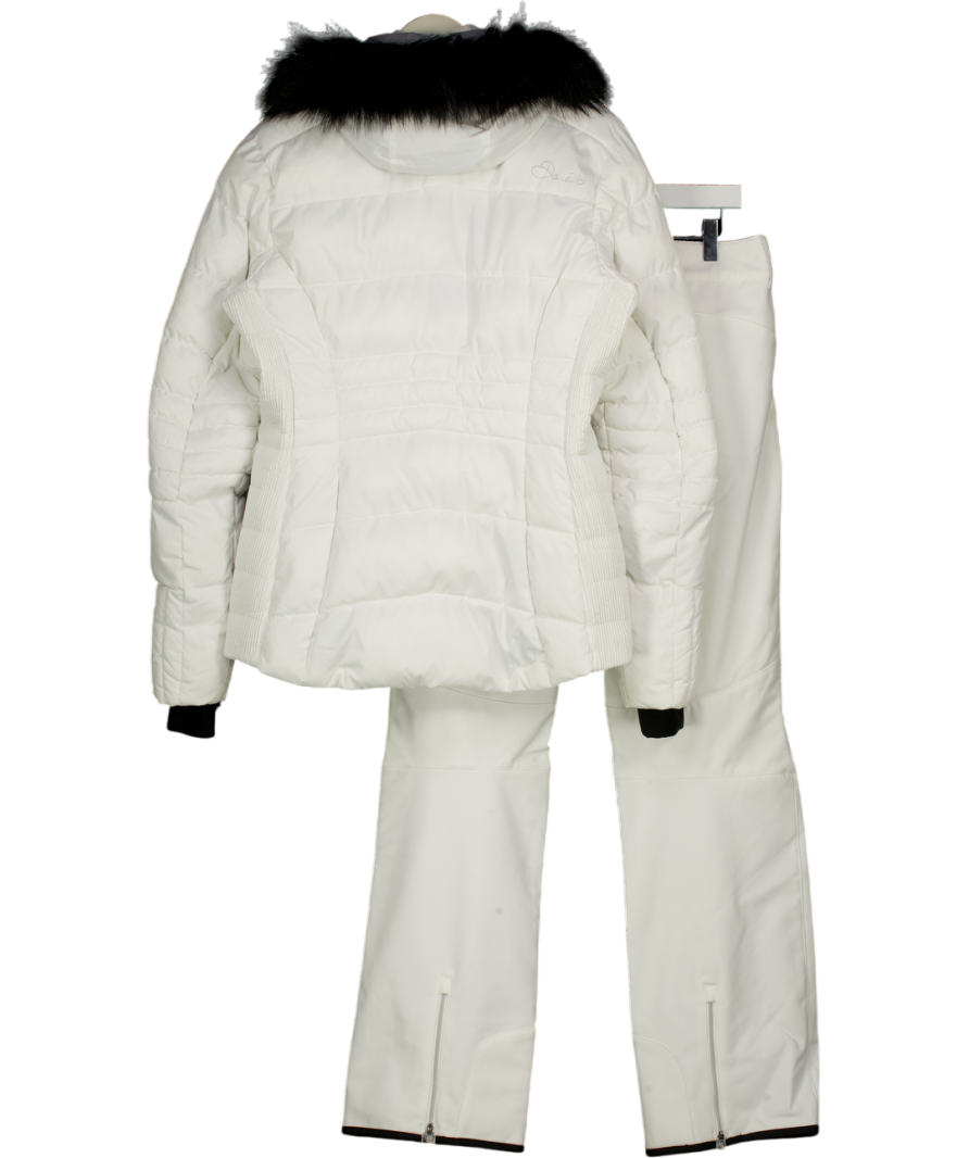 DARE2B 2-piece White Ski Jacket And Trousers Set UK 14