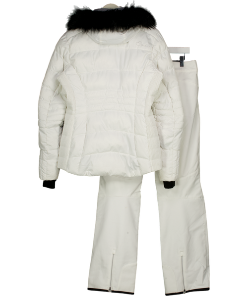 DARE2B 2-piece White Ski Jacket And Trousers Set UK 14
