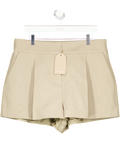 MESHKI Alden High Waisted Short - Pebble Beige UK XXL