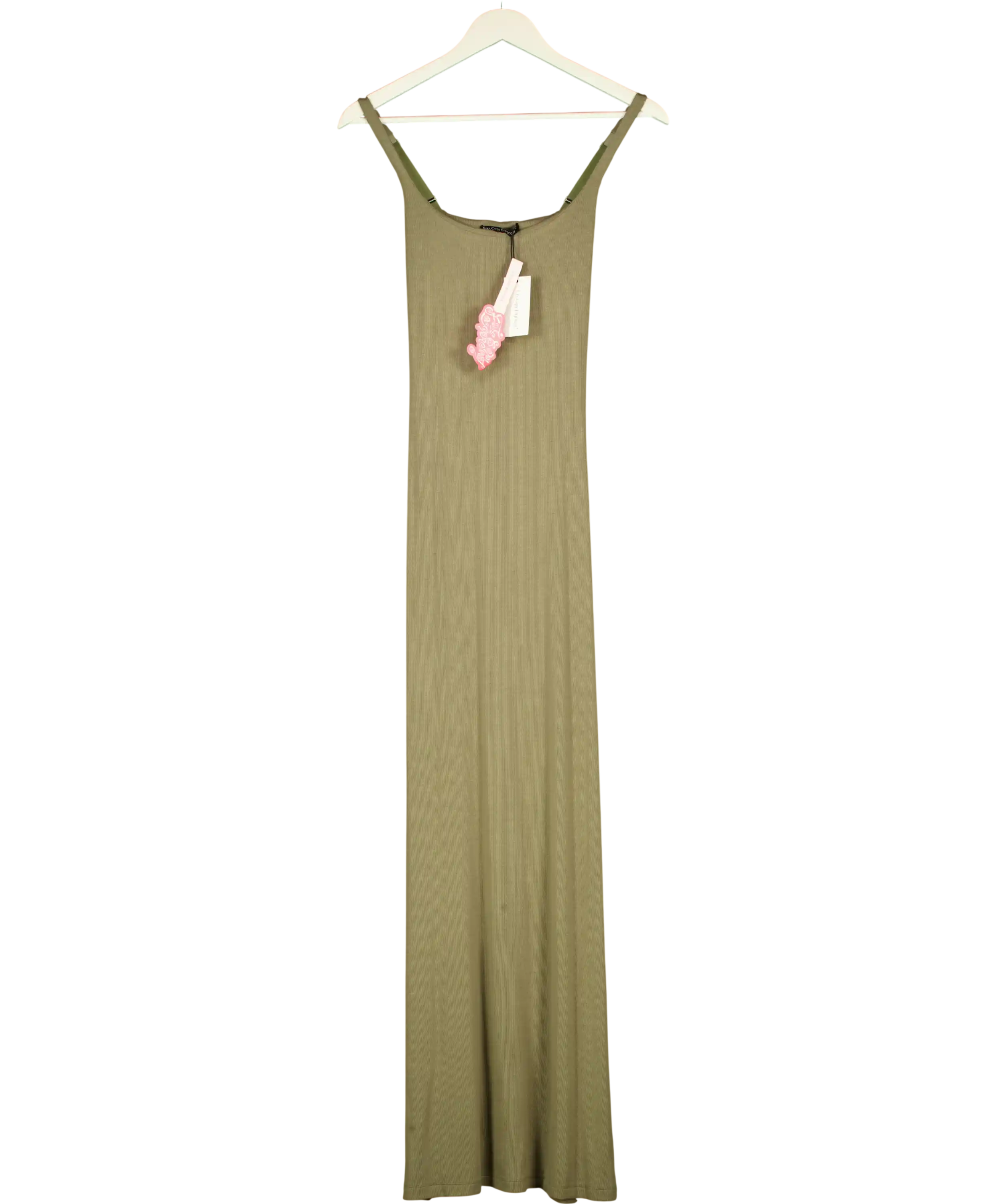 Fax Copy Express Green Maxi Dress UK S