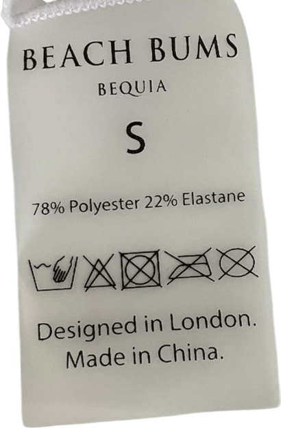 Beach bum Metallic Sparkly Bikini Set UK S - Reliked