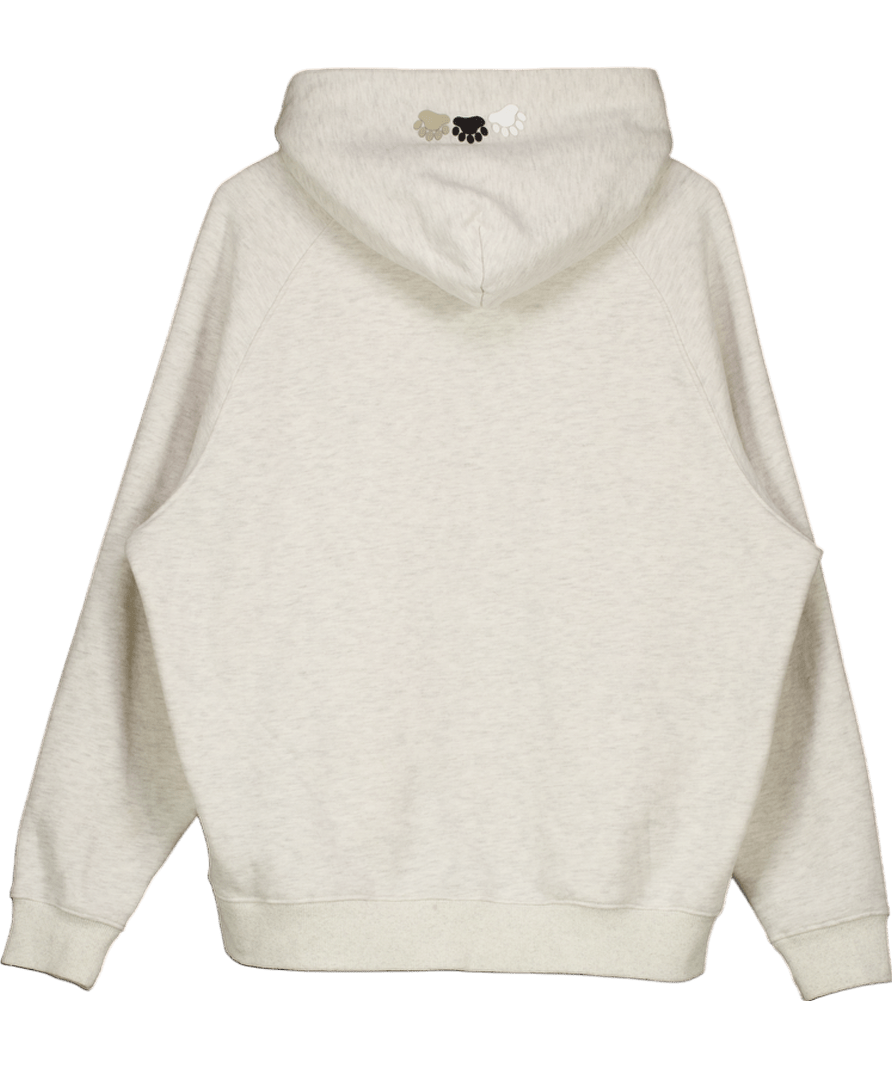 BEARWEAR Grey "necessities" Hoodie UK M - Reliked