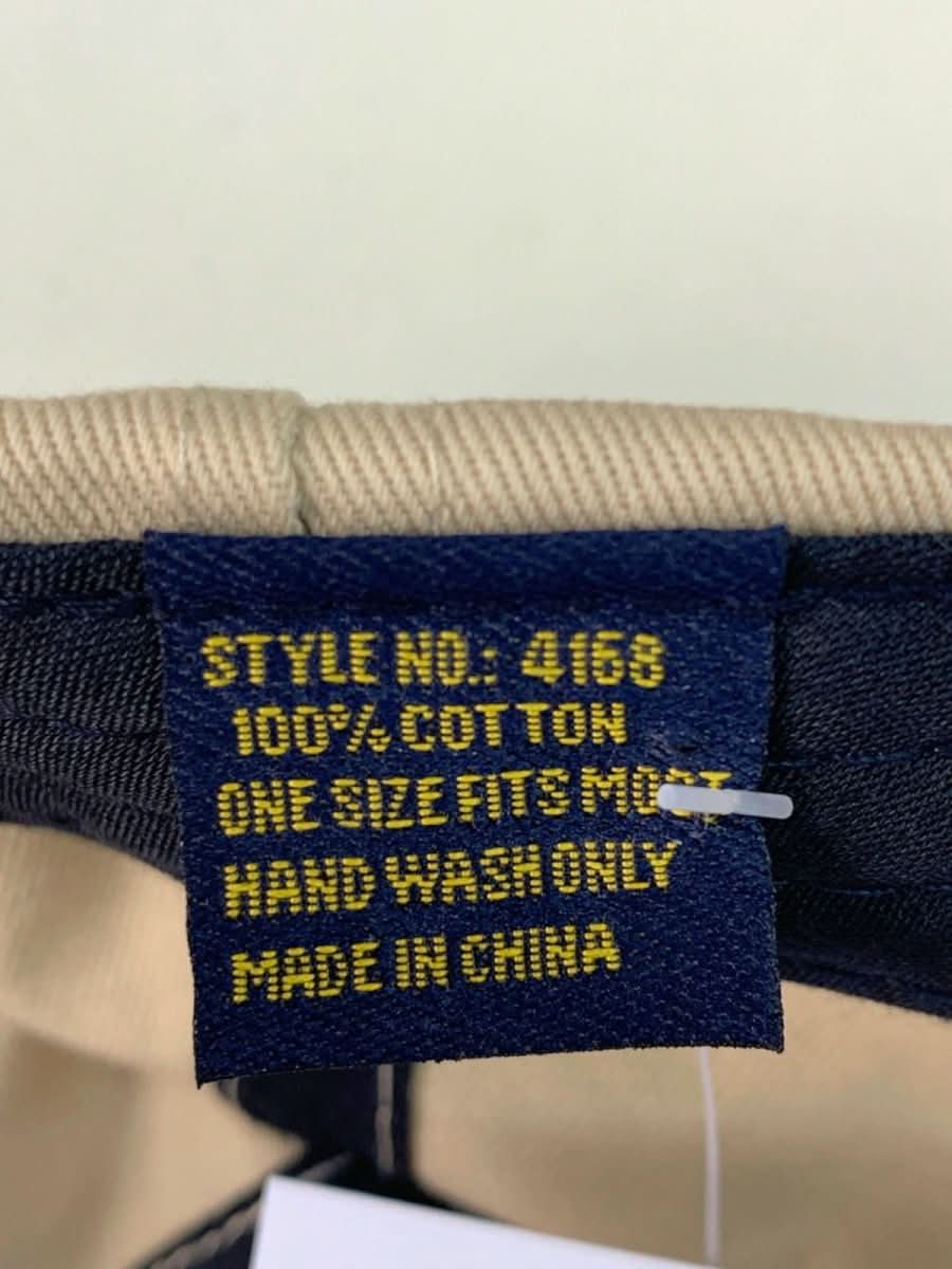 Beauty Pie Beige Cotton Baseball Cap One Size - Reliked