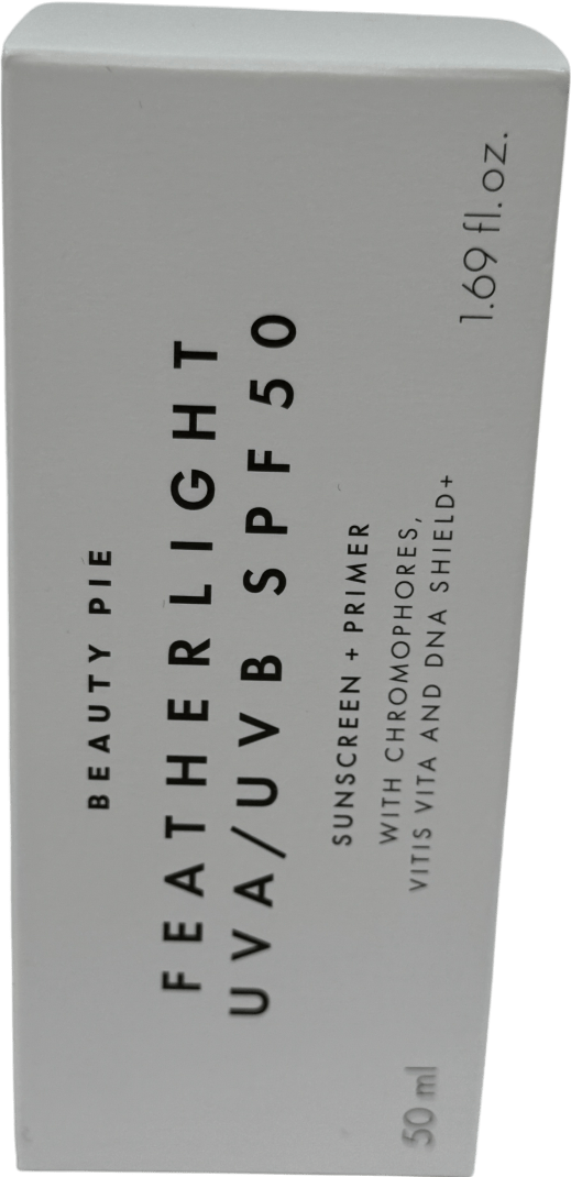 Beauty Pie Super Healthy Skin Featherlight Uva/uvb Spf 50 Sunscreen + Primer 50ml - Reliked