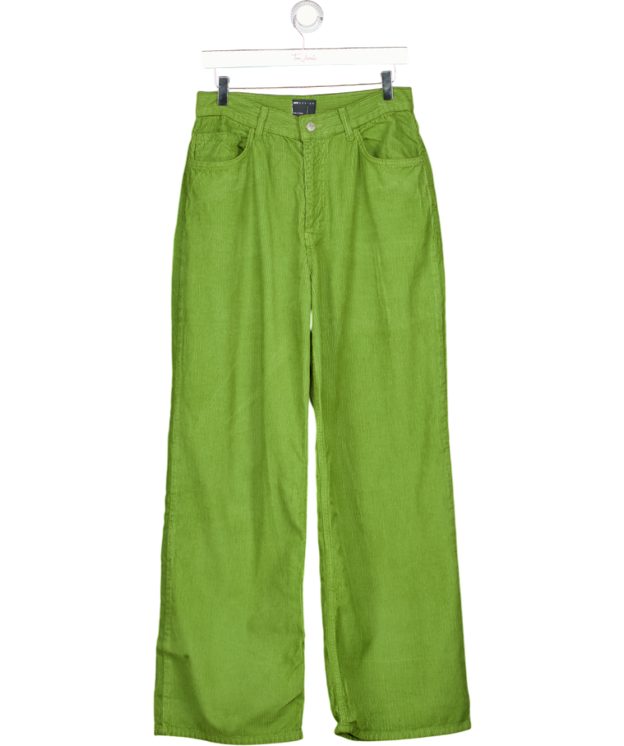 ASOS Green Design Corduroy Wide Leg Trouser UK 12