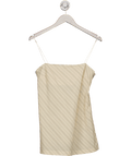 BEC + BRIDGE Peyson Seersucker Top In Cream And Black Stripe UK 8 - Reliked