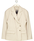 HOUSE OF CB Hudson Beige Hourglass Blazer UK L