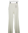 Nadine Merabi Ivory White Charlotte Trousers UK 8